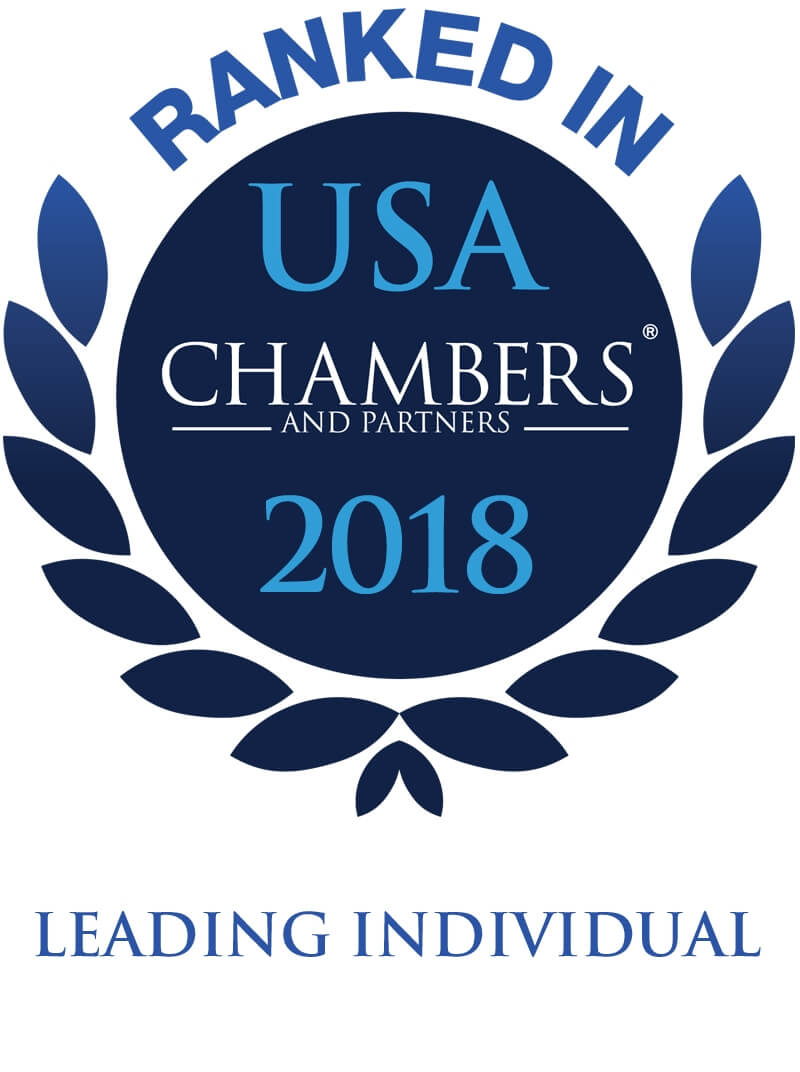 USA Chambers and Partners 2018 Leading Individual